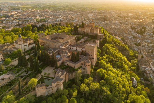 Alhambra Immagine Aerea