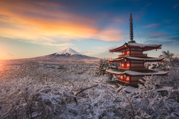 Fujiyoshida Vista Monte Fuji