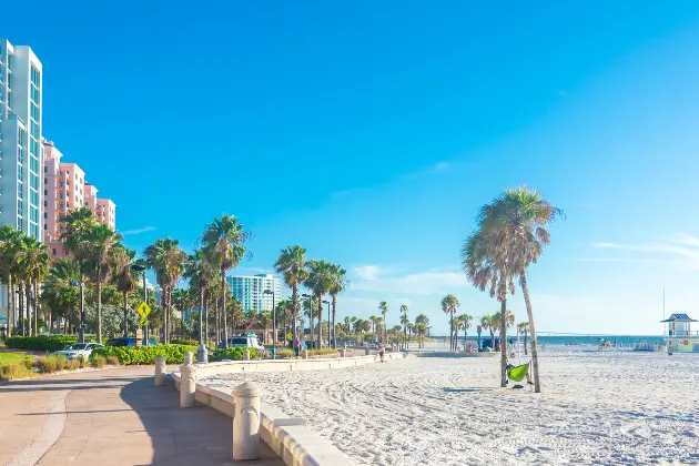 Clearwater Beach In Florida Immagine